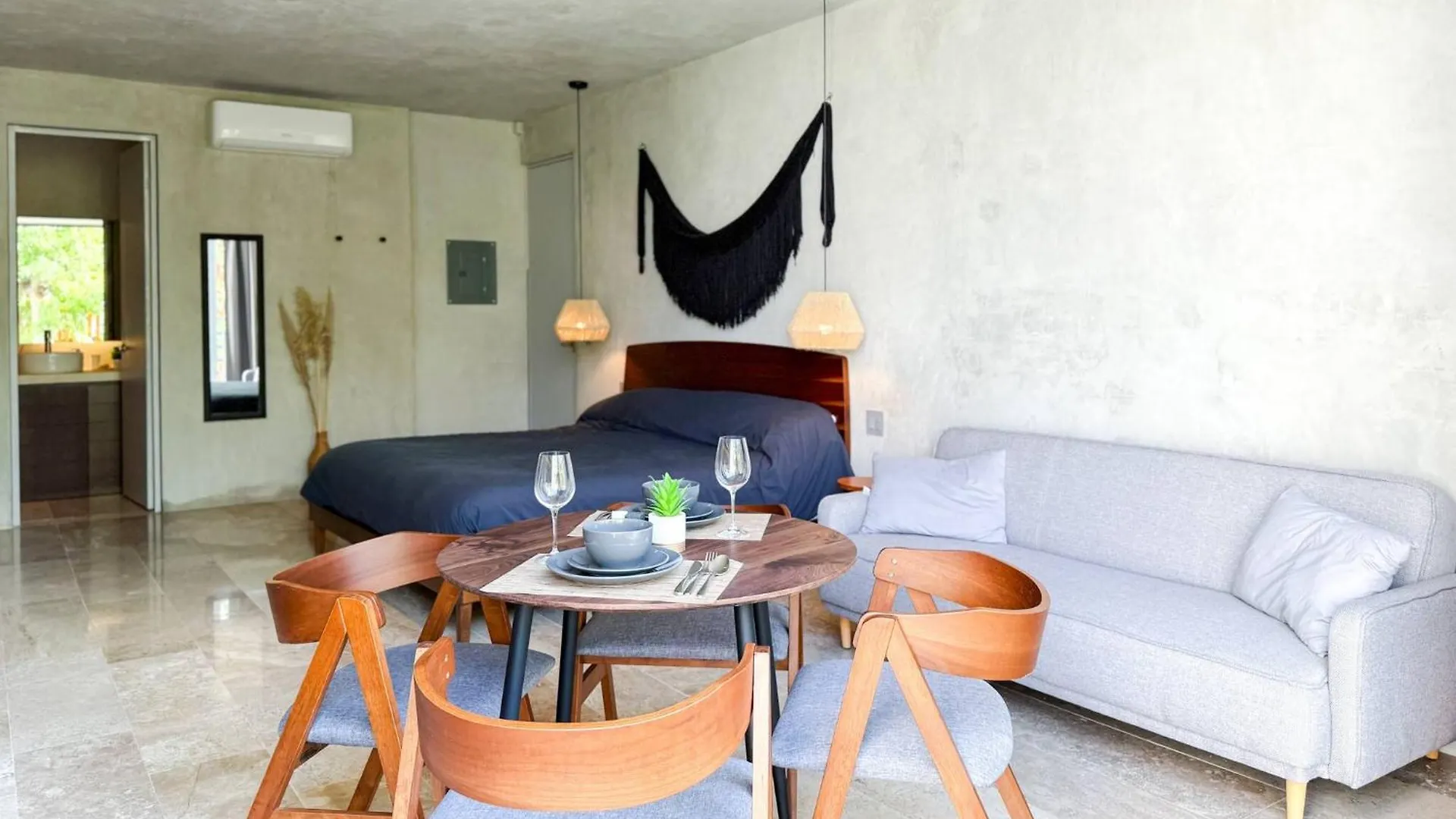 Private Pool & Grill 2 Bedroom Apartment 417 Selva Tulum Pueblo Mexico